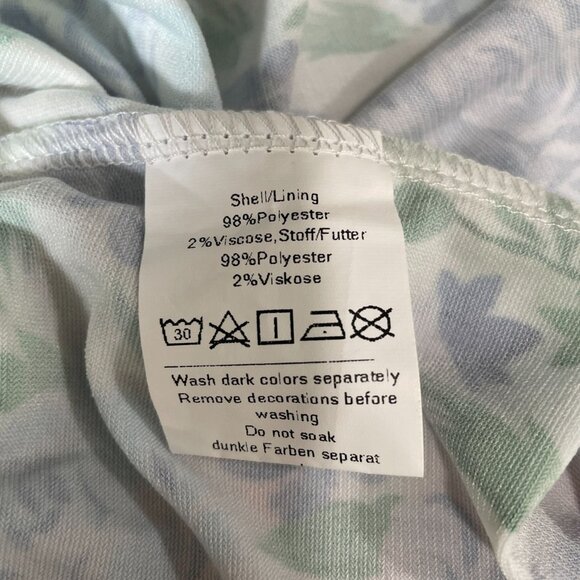 Grace Karin Floral Cottagecore Midi Dress Summer Vacation Coquette Romantic M - Picture 11 of 11